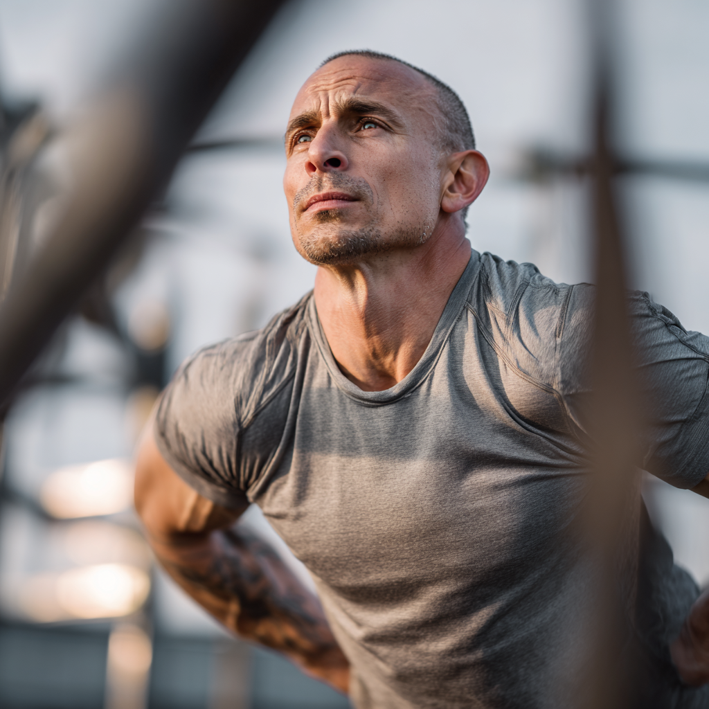 Energetic Ukrainian adults participating in group fitness training, smiling and showing motivation during cardio workout