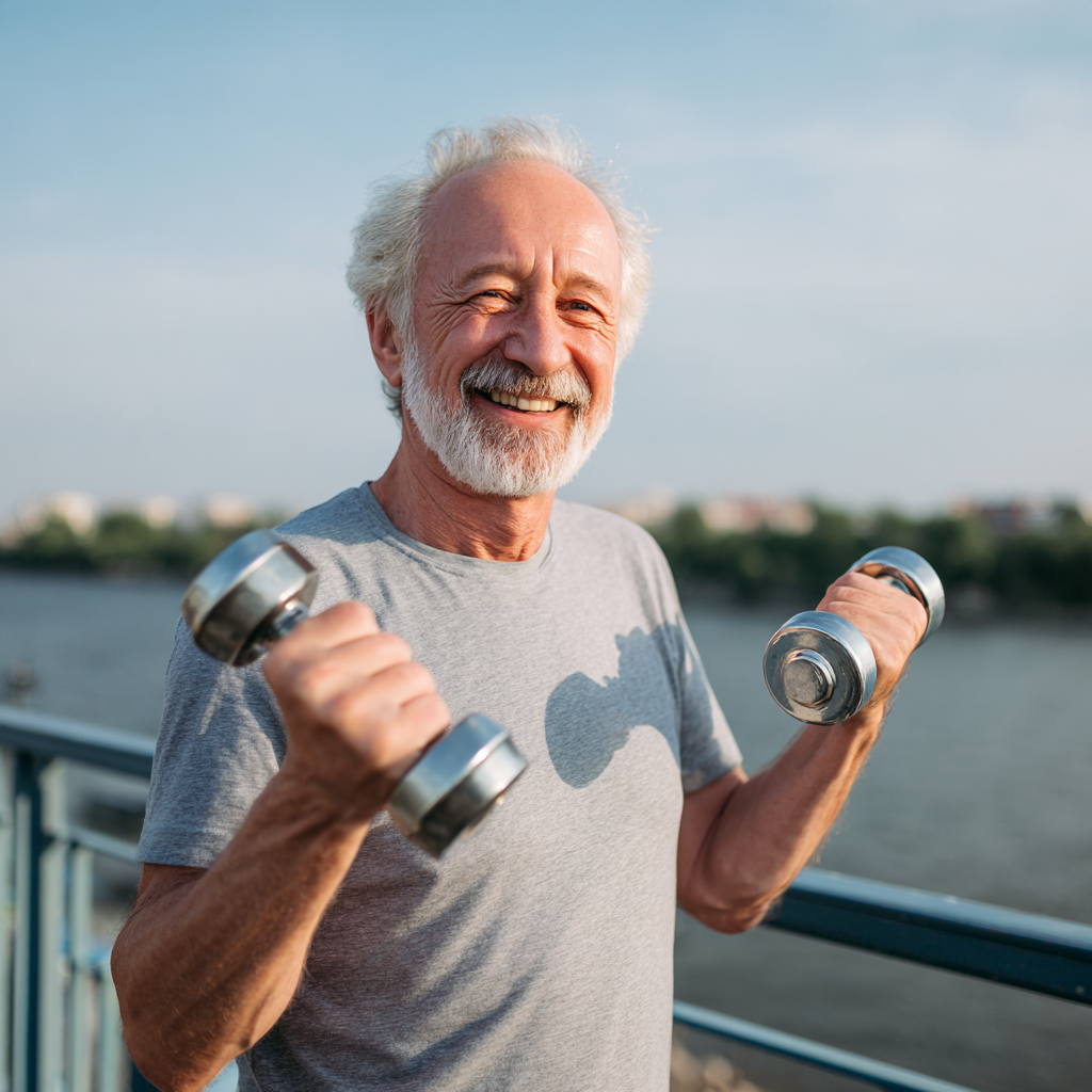 Ukrainian adults practicing breathing exercises during fitness session, focused on proper technique and mindful breathing